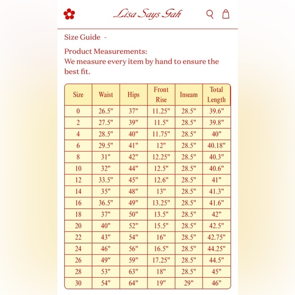 New Lisa Says Gah Robyn jeans in buon appetito print - Picture 12 of 12